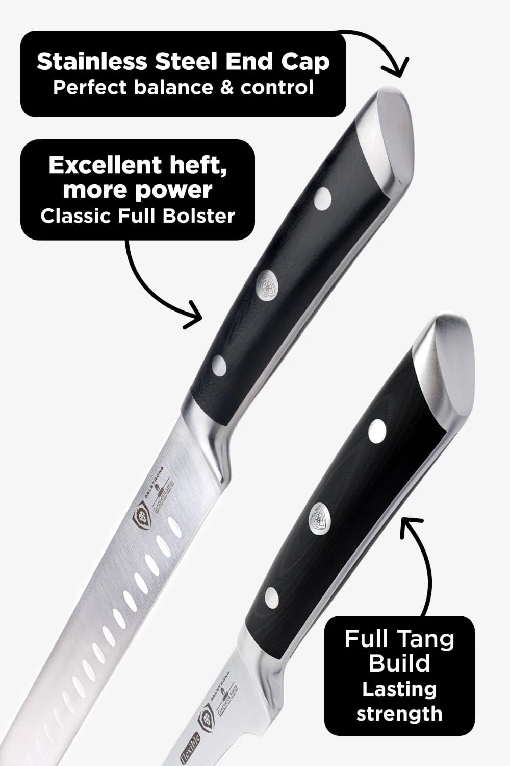 2 Piece Knife Set | Slicing Knife & Boning Knife | Gladiator Series Elite | NSF Certified | Dalstrong © - Image 9