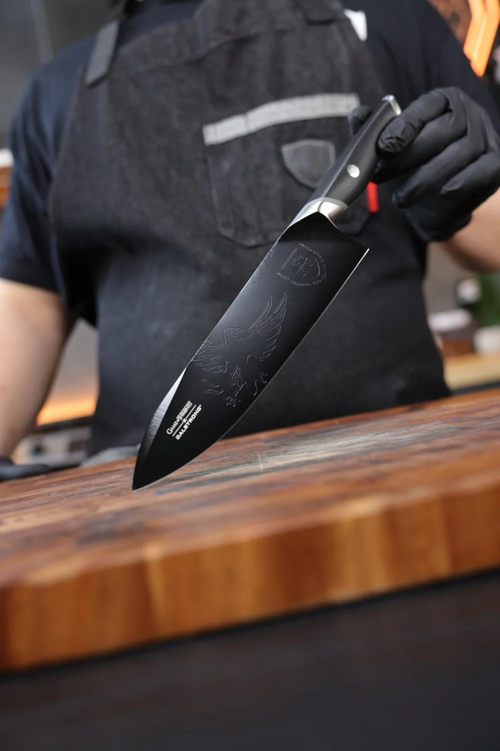 Chef Knife 8" | Game of Thrones™ Edition | Night's Watch™ | Dalstrong © - Image 8