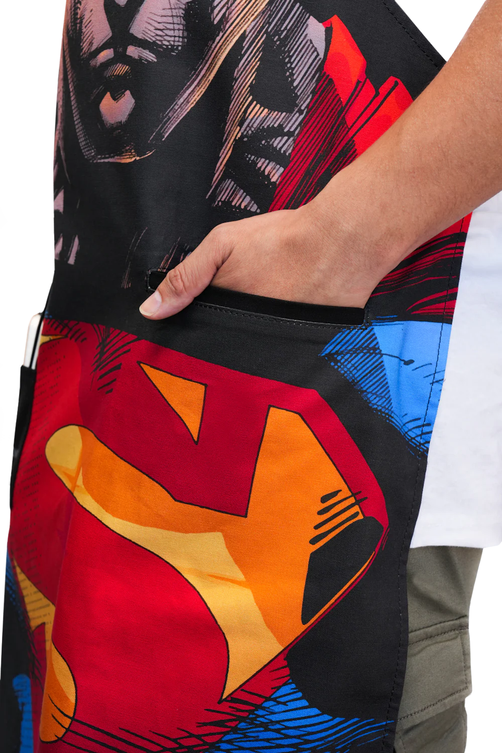 Chef's Apron | Superman™ Edition | Heat Vision | 100% Breathable Cotton | Dalstrong © - Image 2