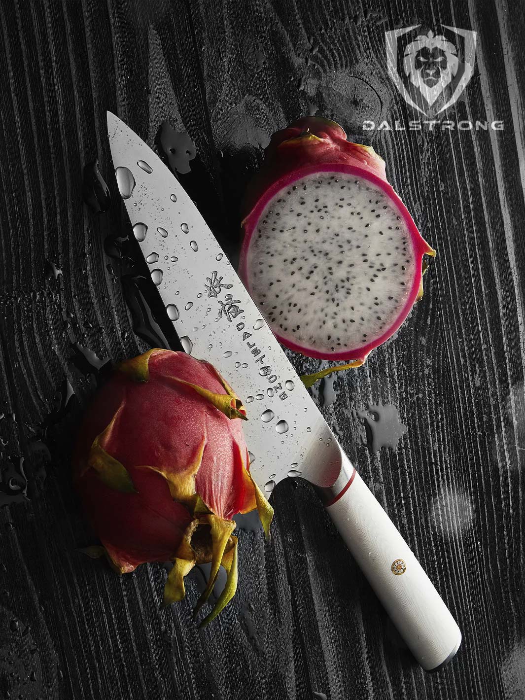 Chef's Knife 8" | White G10 Handle | Phantom Series | Dalstrong © - Image 8