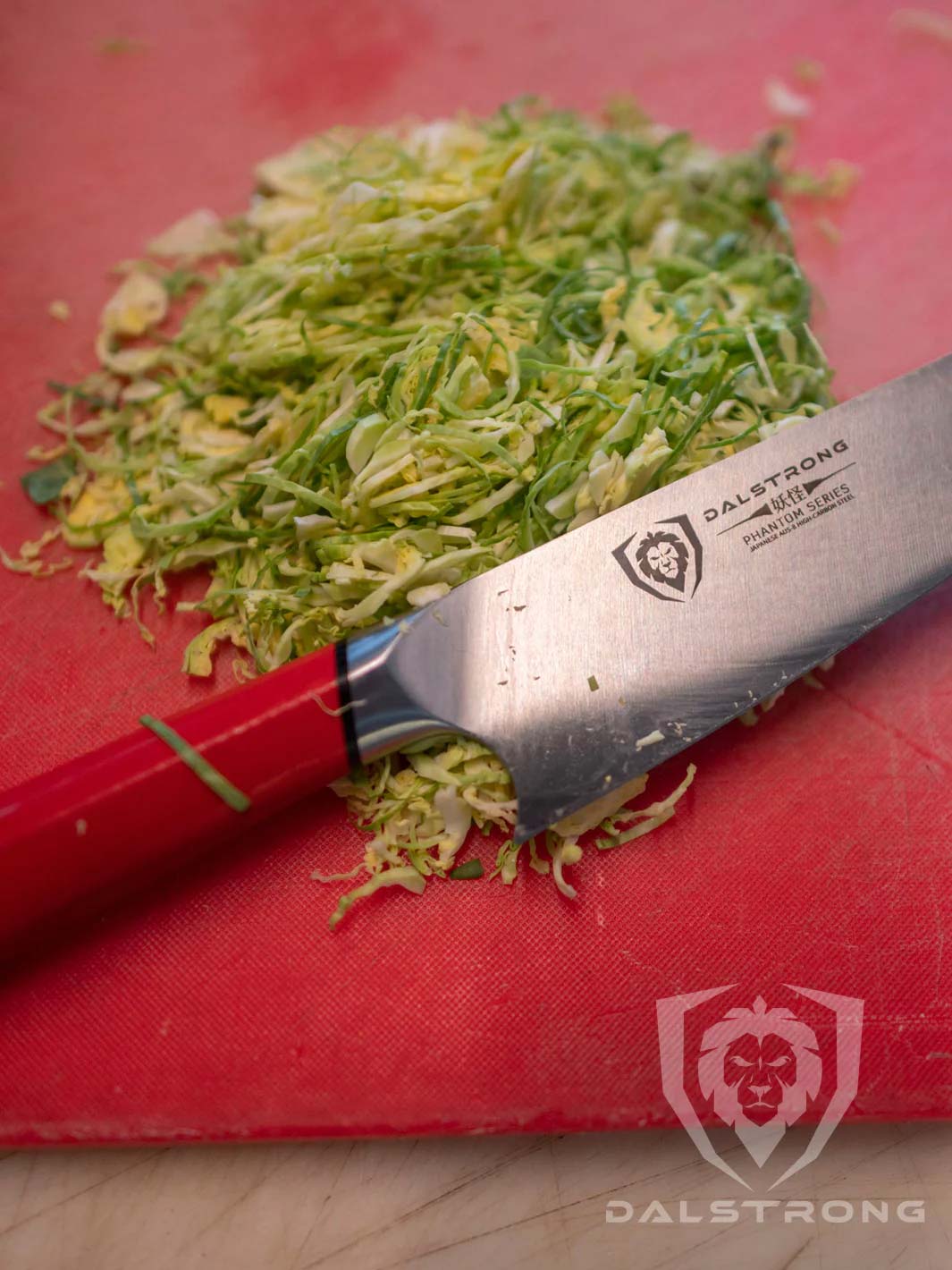 Chef's Knife 8" | Red G10 Handle | Phantom Series | Dalstrong © - Image 10