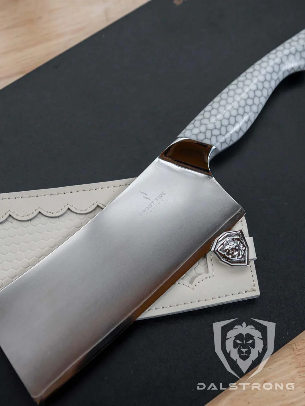 Cleaver Knife 7" | Frost Fire Series | NSF Certified | Dalstrong © - Image 5