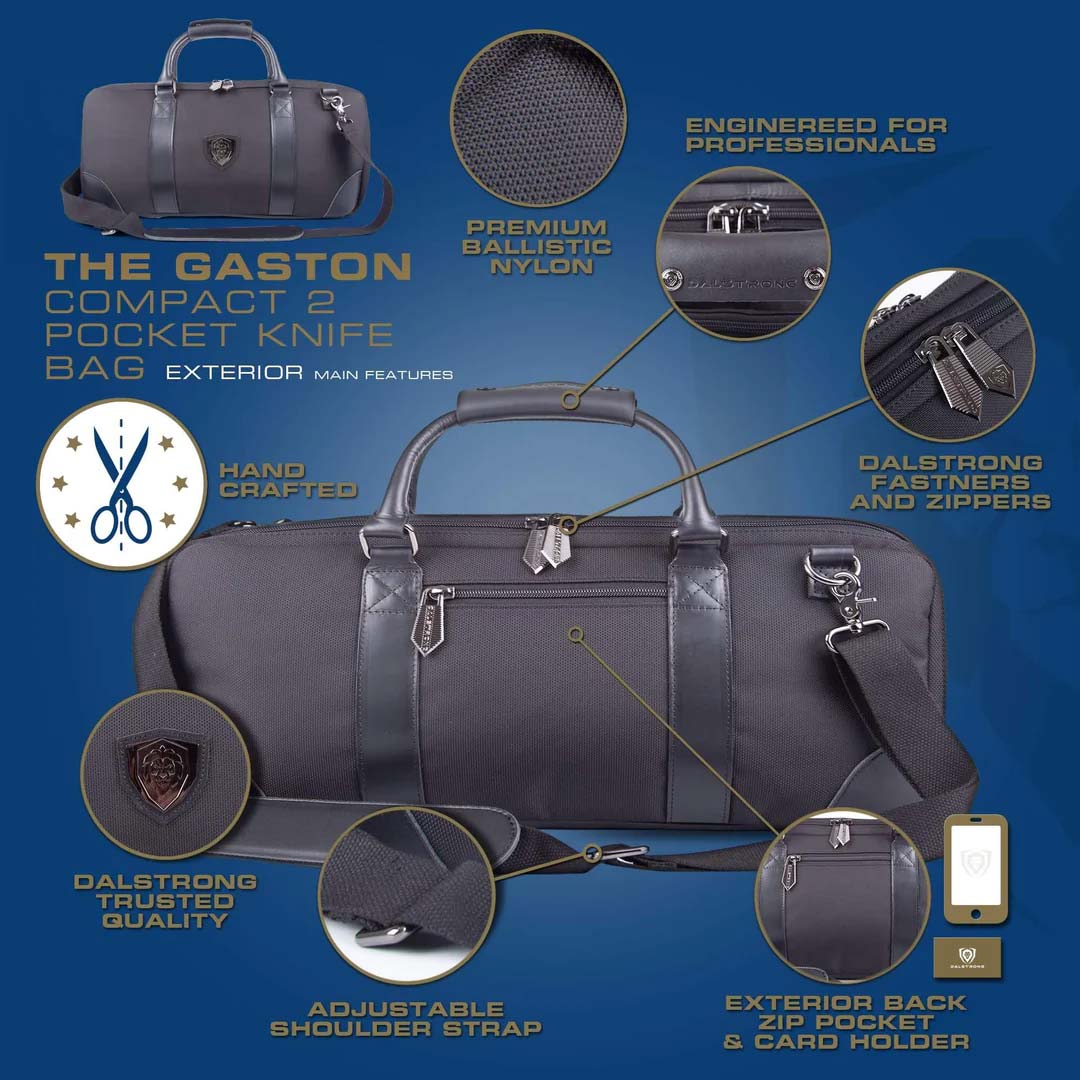 2 Pocket Knife Bag | Gaston | Compact | Dalstrong © - Image 2