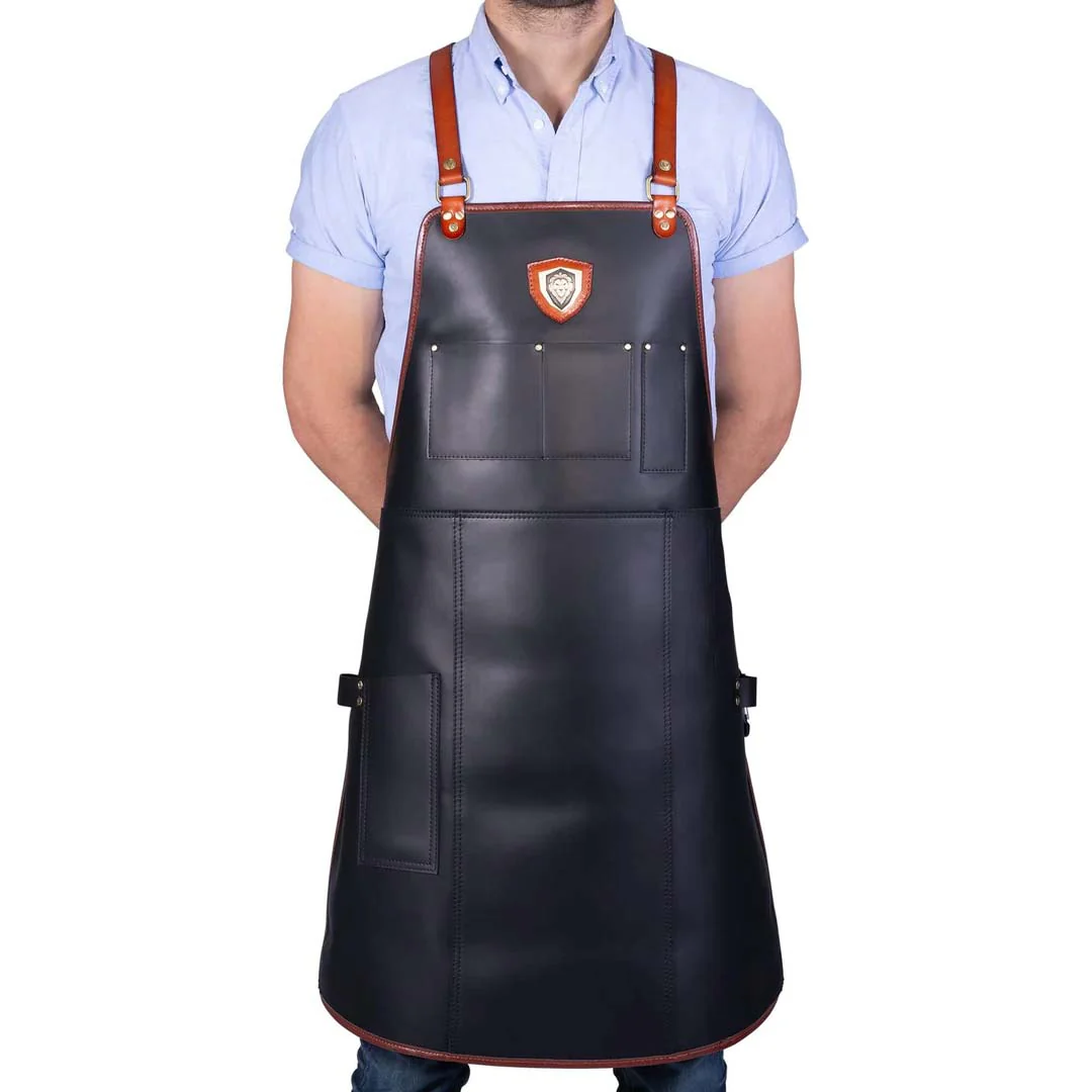 The Culinary Commander | Top-Grain Leather | Professional Chef's Kitchen Apron | Dalstrong © - Image 2