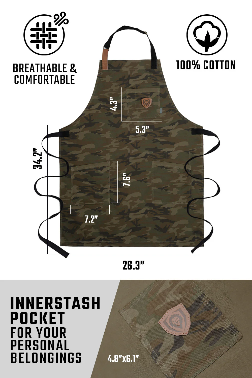 The Kitchen Rambo | Professional Chef's Kitchen Apron | Dalstrong © - Image 5