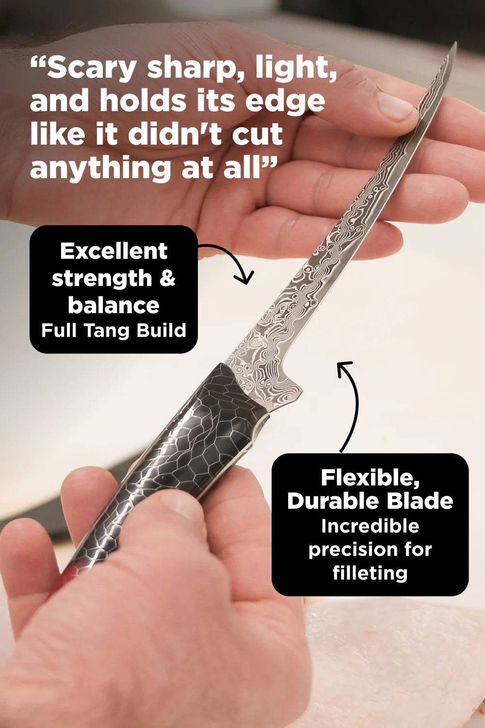 Fillet Knife 7" | The Scorpion Series | Dalstrong © - Image 2