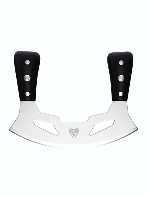 Mezzaluna Knife 8.5" | ABS Handles | Gladiator Series | Dalstrong © - Image 2