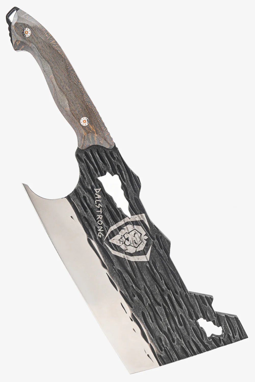 Obliterator Cleaver Knife | Acacia Wood Stand | The Barbarian Series™ | Dalstrong © - Image 2