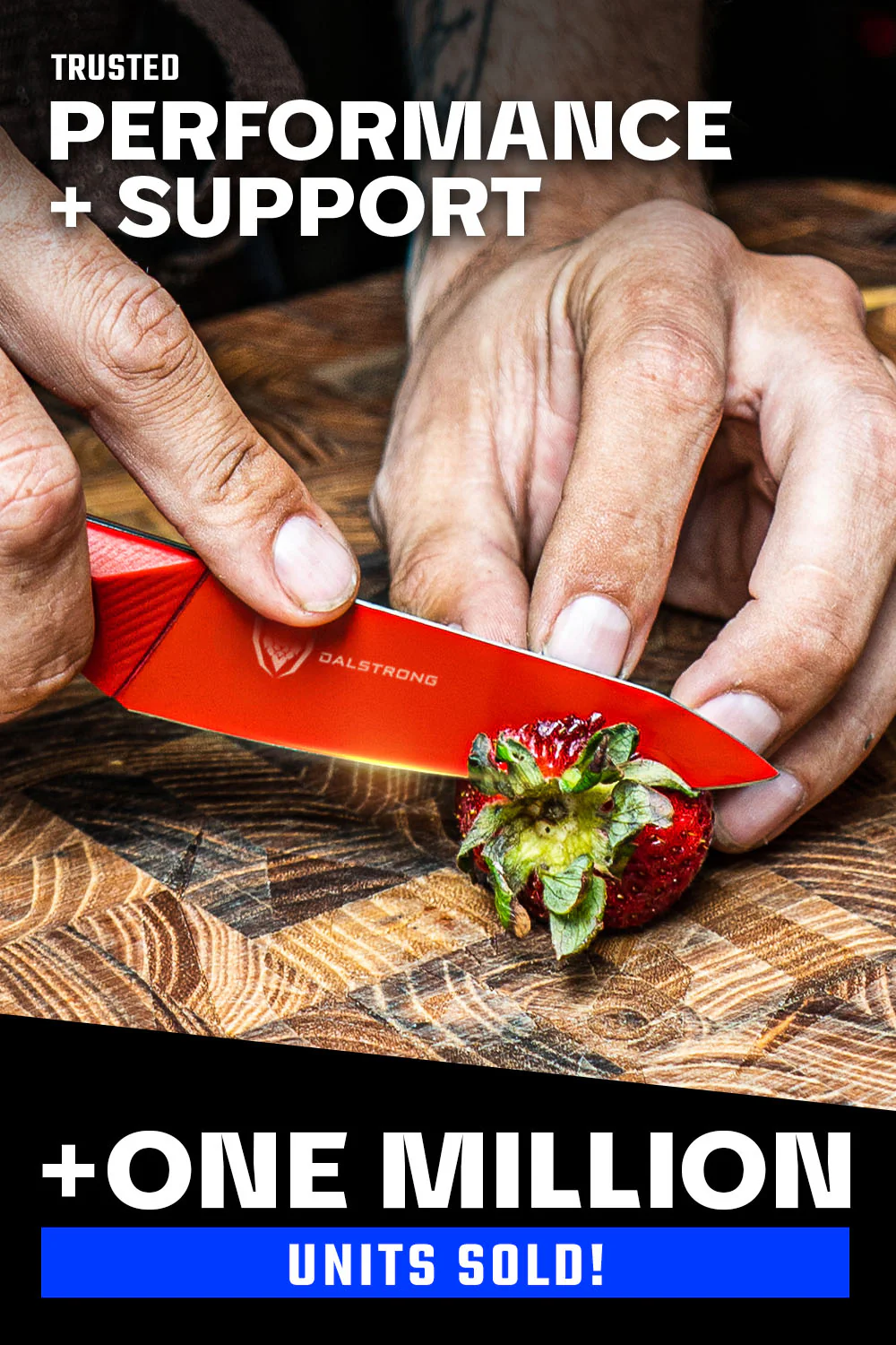 Paring Knife 3.75" | Shadow Black Series | RED Edition | Dalstrong © - Image 6