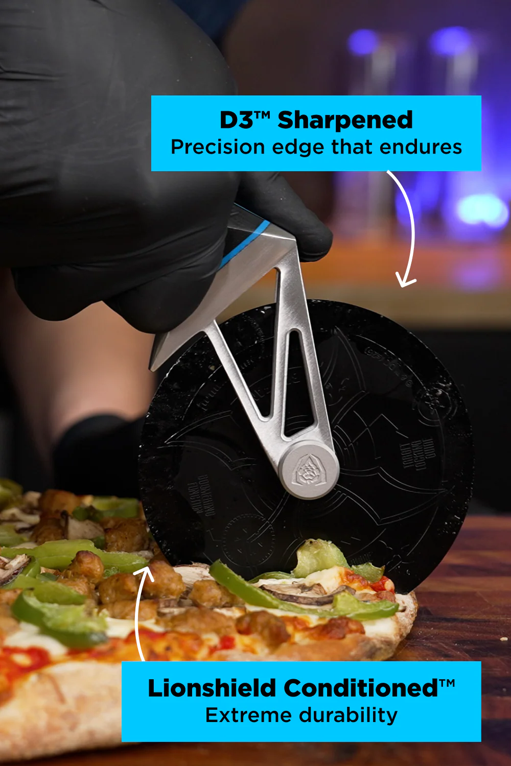 Pizza Wheel | Batman™ Edition | Dalstrong © - Image 5