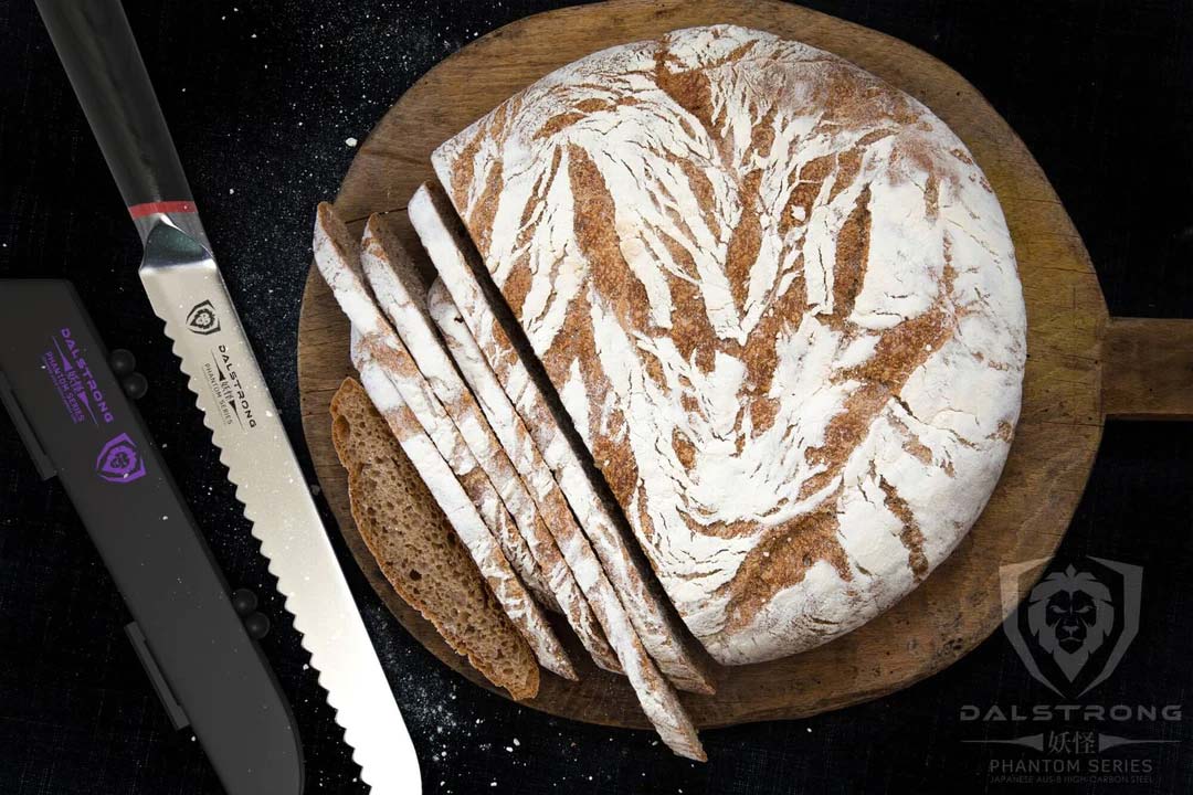 Serrated Bread Knife 9" | Phantom Series | Dalstrong © - Image 9