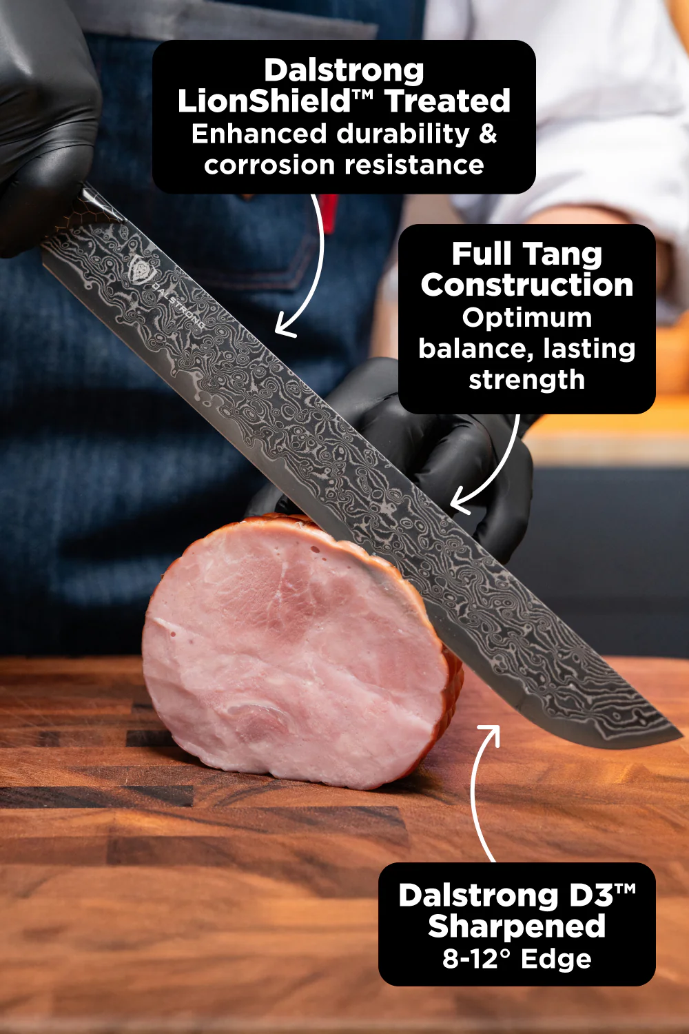 Slicing & Brisket Knife 11" | The Scorpion Series | Dalstrong © - Image 3