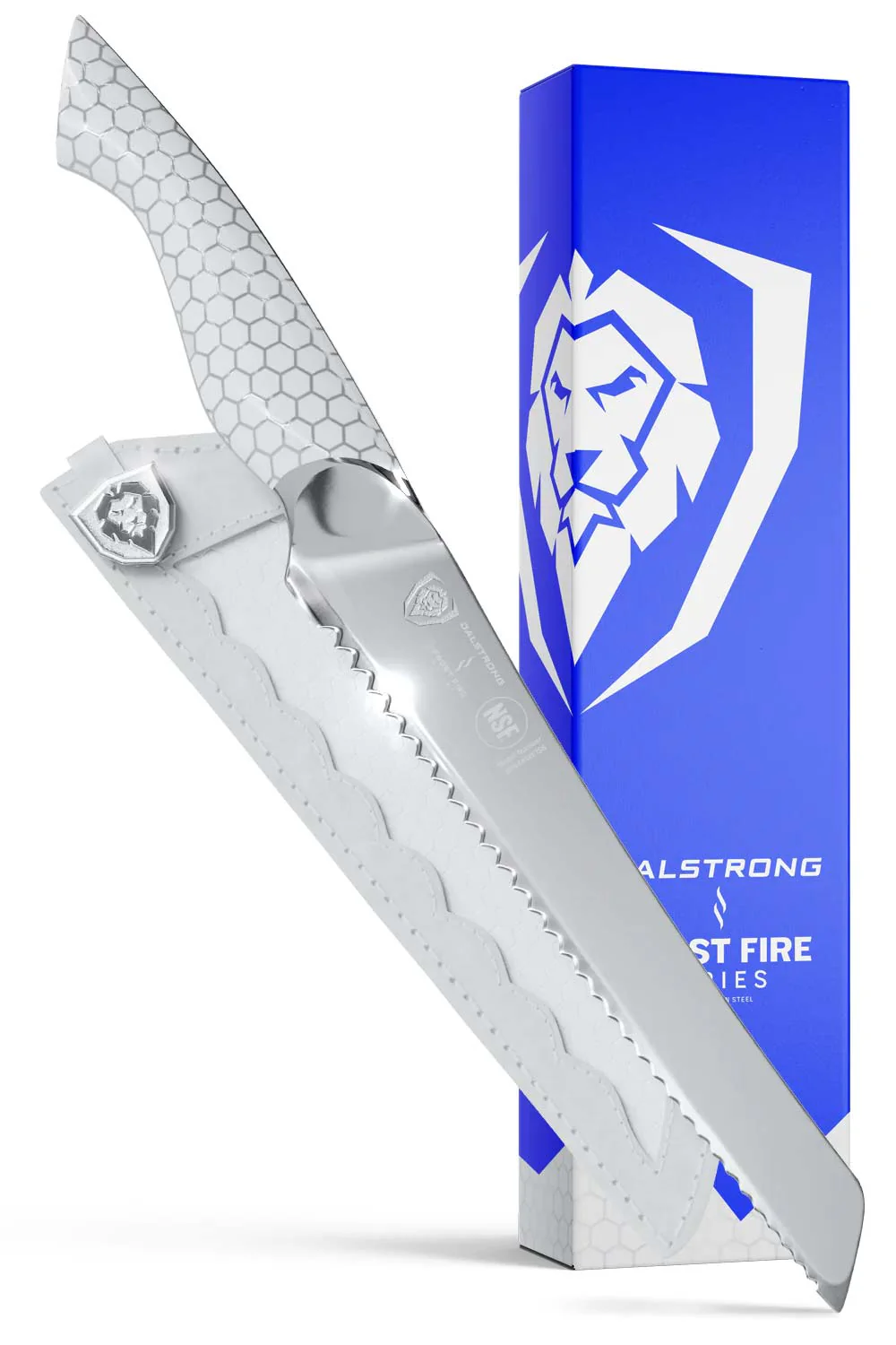 Bread Knife 8" | Frost Fire Series | NSF Certified | Dalstrong ©