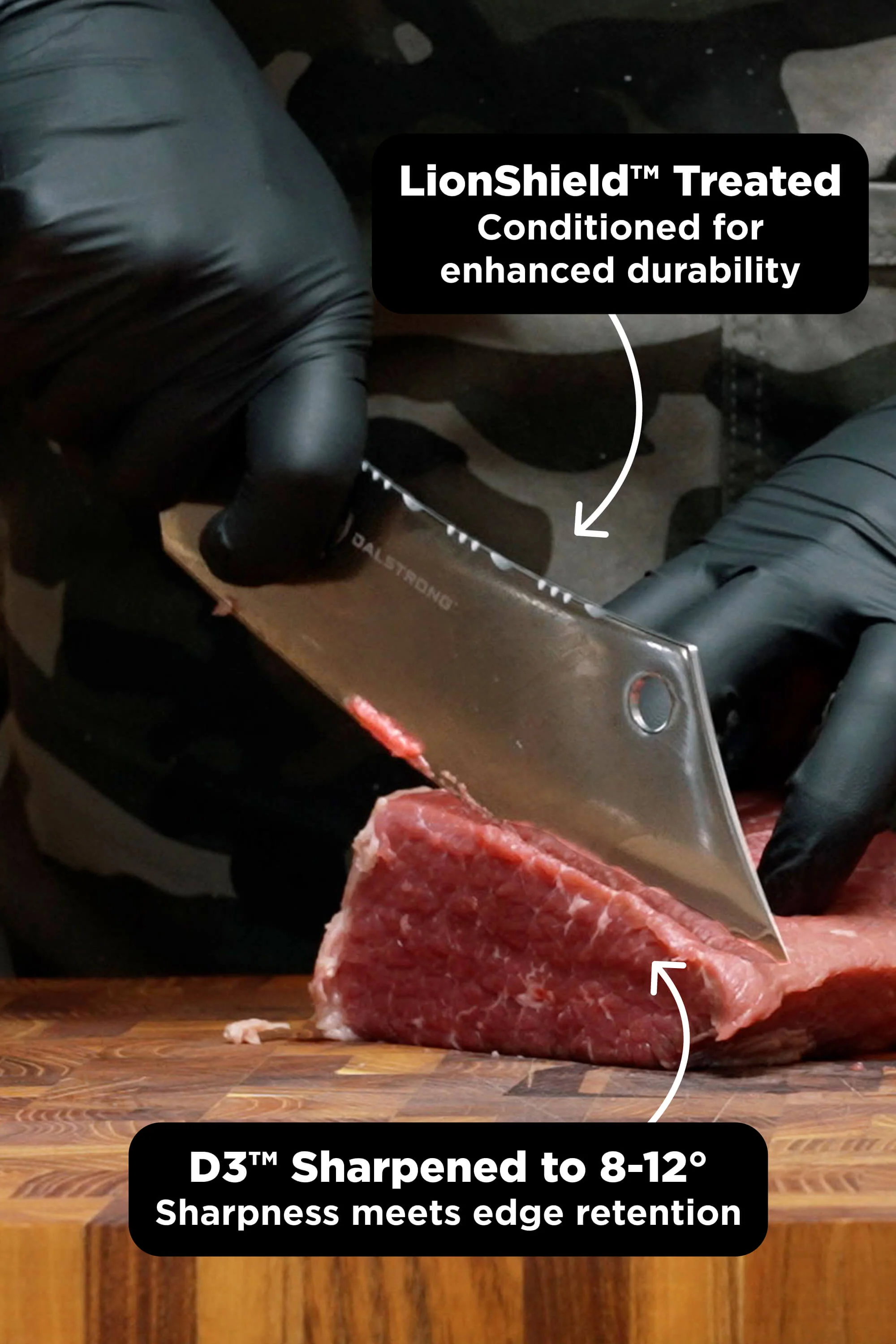 Valhalla Bundle | 12" Slicer Knife + 6" Boning Knife + 8" Crixus Knife - Image 9
